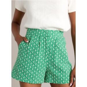 NEW PROSPERINA colleen classic shorts in meadow green